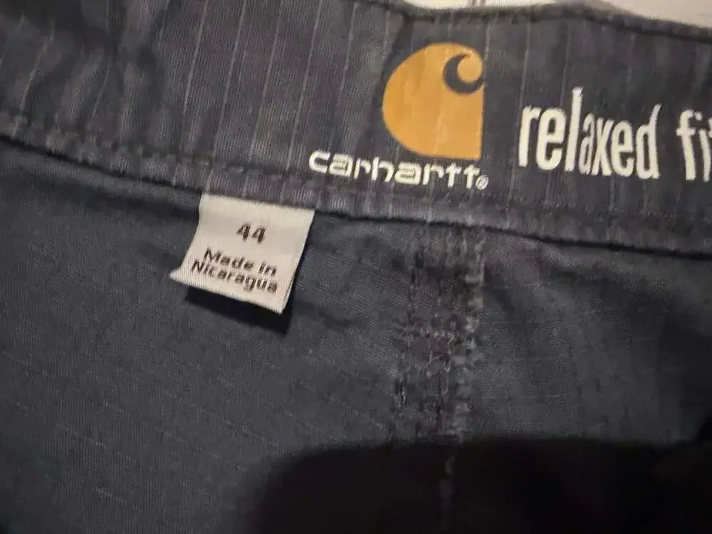 Carhartt Men's Force Broxton Cargo Shorts Relaxed Fit 44 Made in Nicaragua